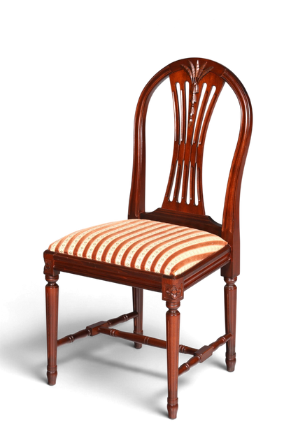 4x Edle Englische Stühle Englisch Dining Chairs Antik 60er Jahre Küchenstühle Stuhlset