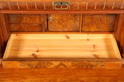Edler Gründerzeit Sekretär Vertiko Highboard Jugendstil Kommode Schrank um 1880