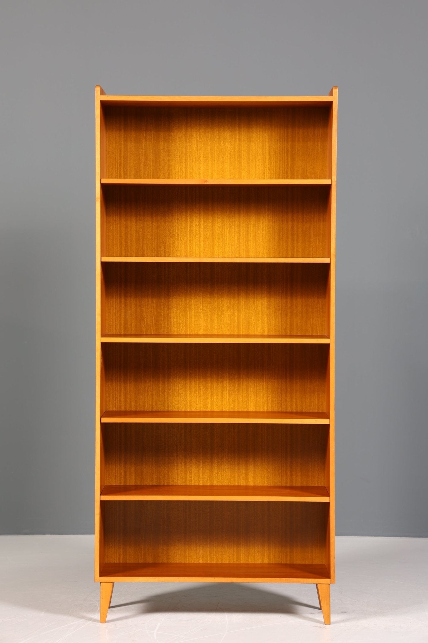 Wunderschönes Mid Century Regal Vintage Bücherregal Schrank Bookshelf 60er Jahre Buchablage