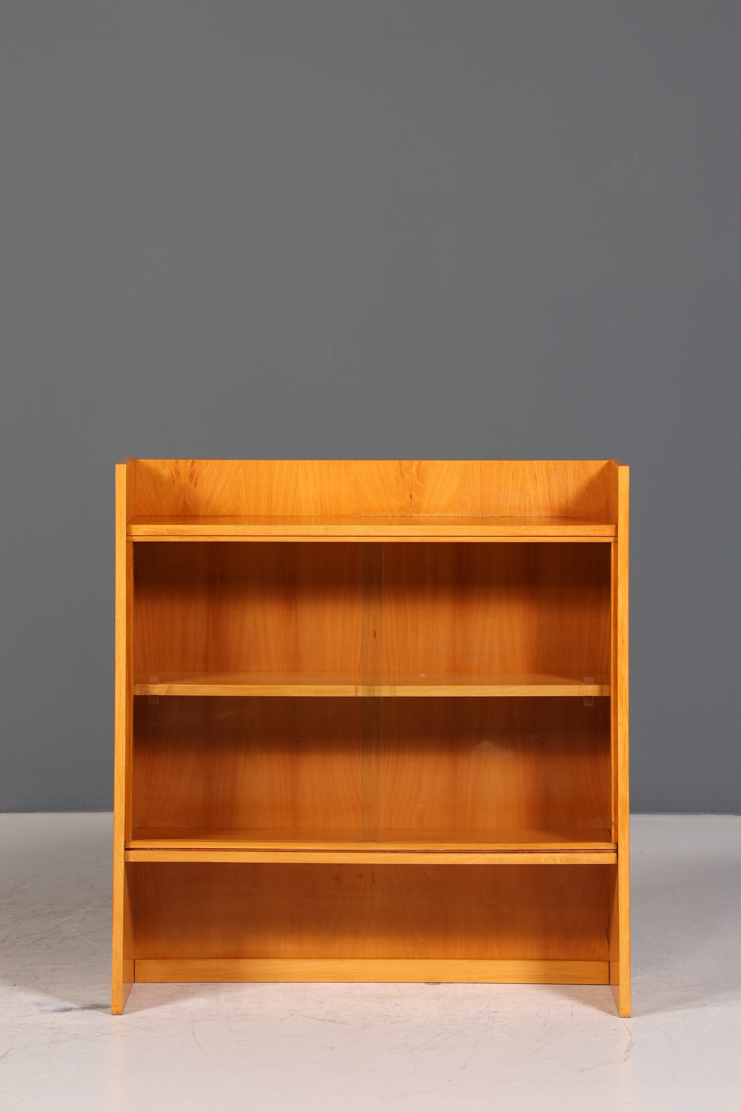 Wunderschöne Mid Century Vitrine Vintage Regal Bücherregal Retro Standregal 60s Buchablage 2 von 2