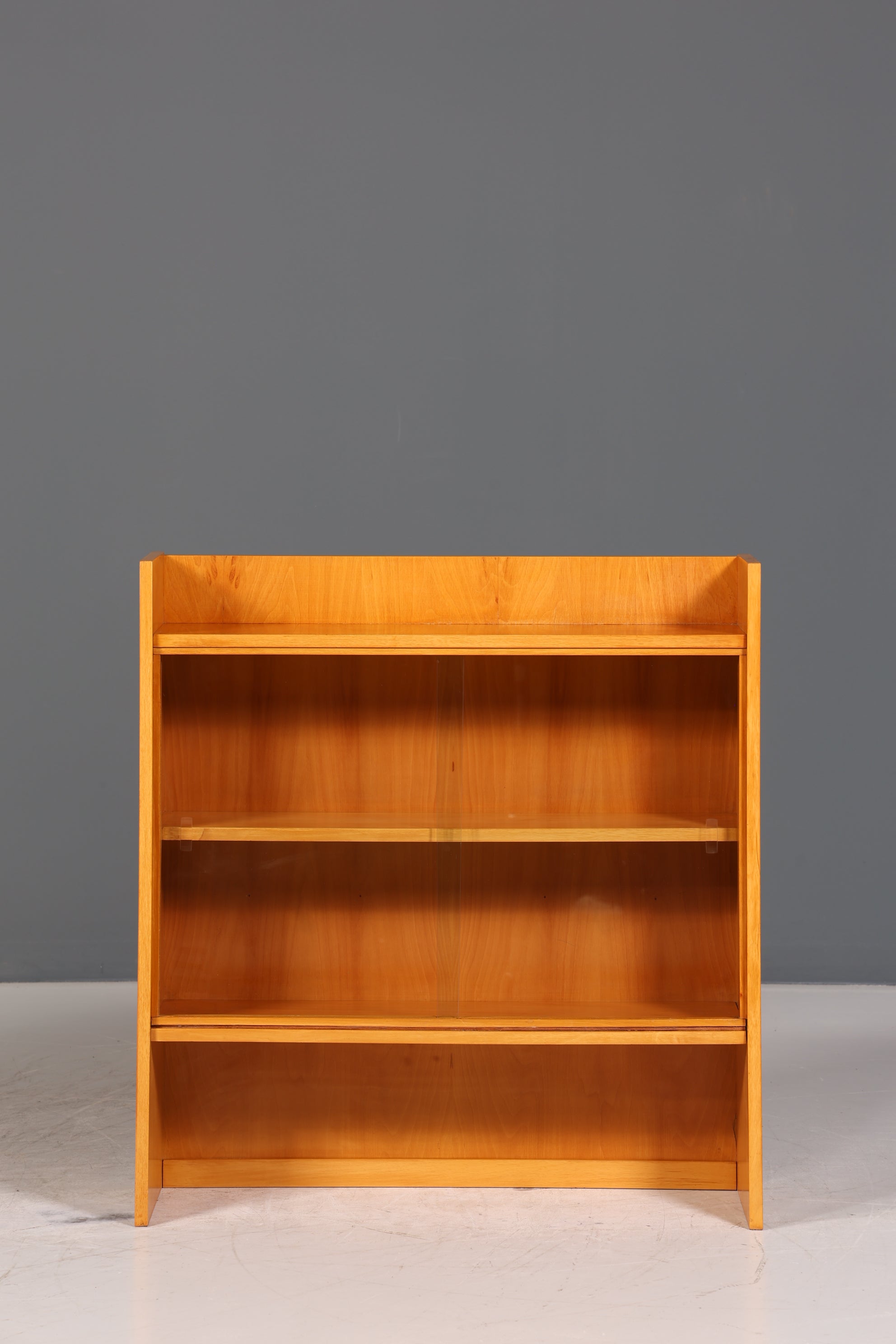 Wunderschöne Mid Century Vitrine Vintage Regal Bücherregal Retro Standregal 60s Buchablage 2 von 2