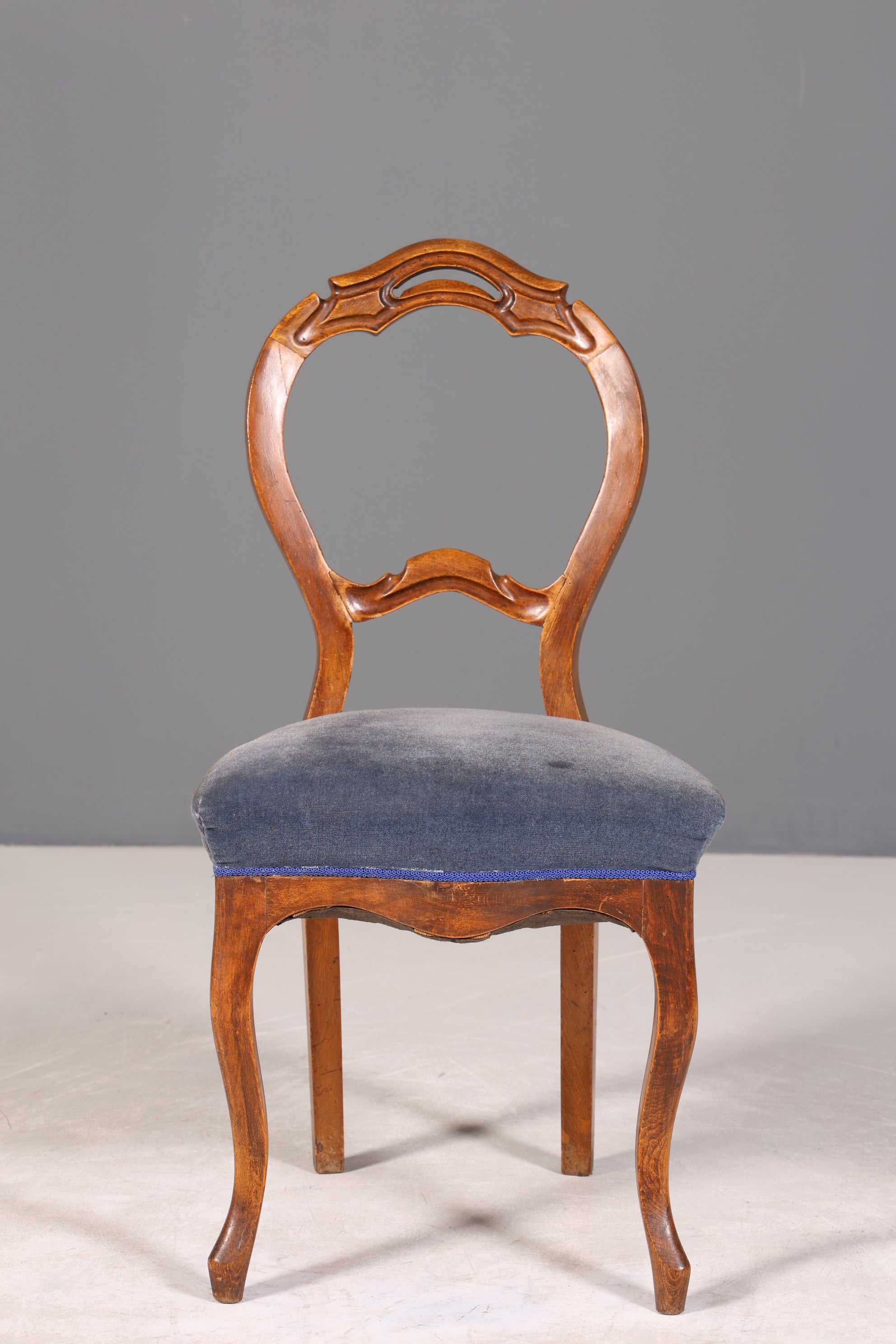Traumhafter Louis Philippe um 1880 Biedermeier Stuhl Antik Sekretär Stuhl