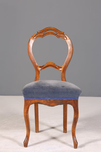 Traumhafter Louis Philippe um 1880 Biedermeier Stuhl Antik Sekretär Stuhl