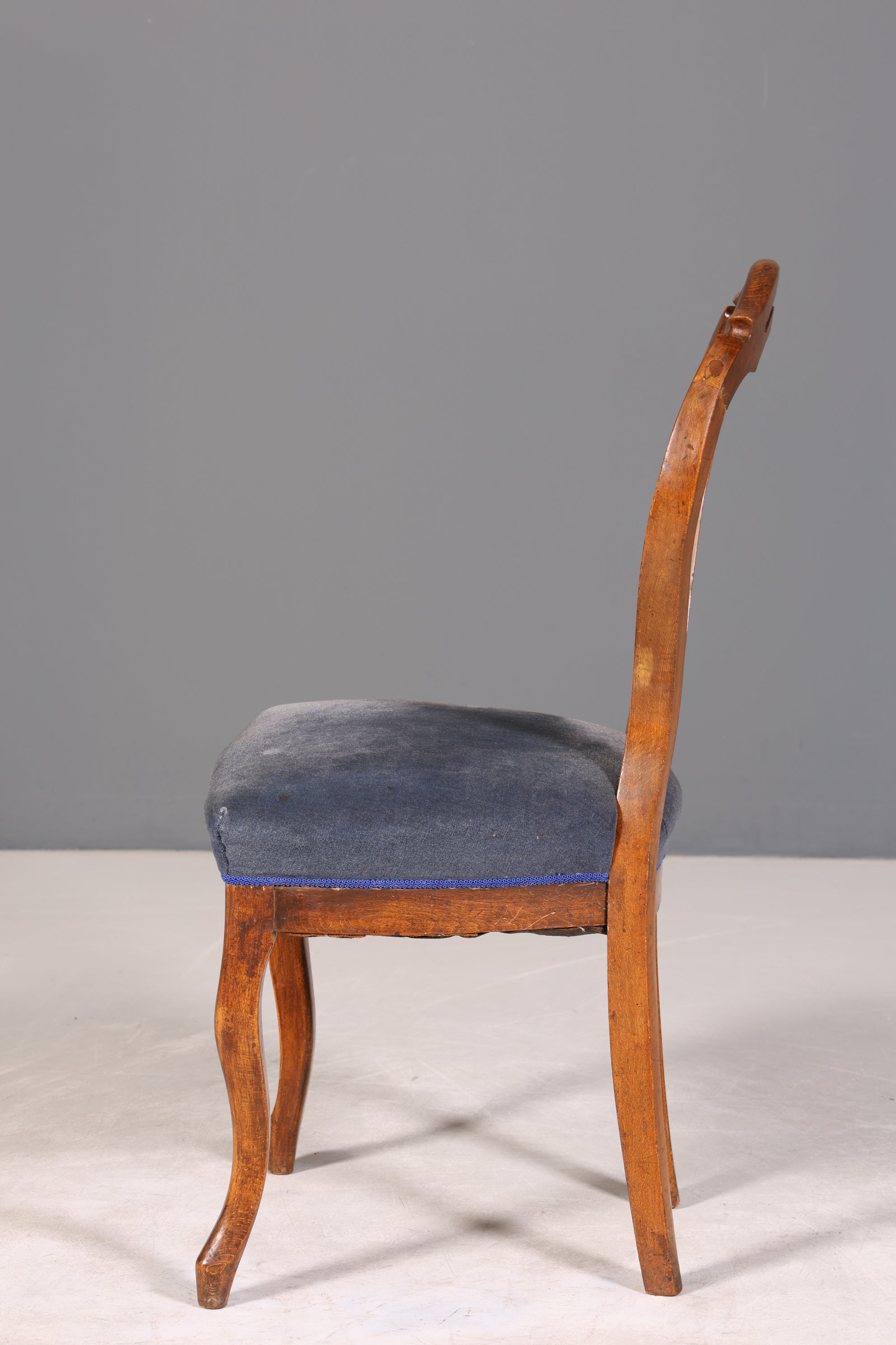 Traumhafter Louis Philippe um 1880 Biedermeier Stuhl Antik Sekretär Stuhl