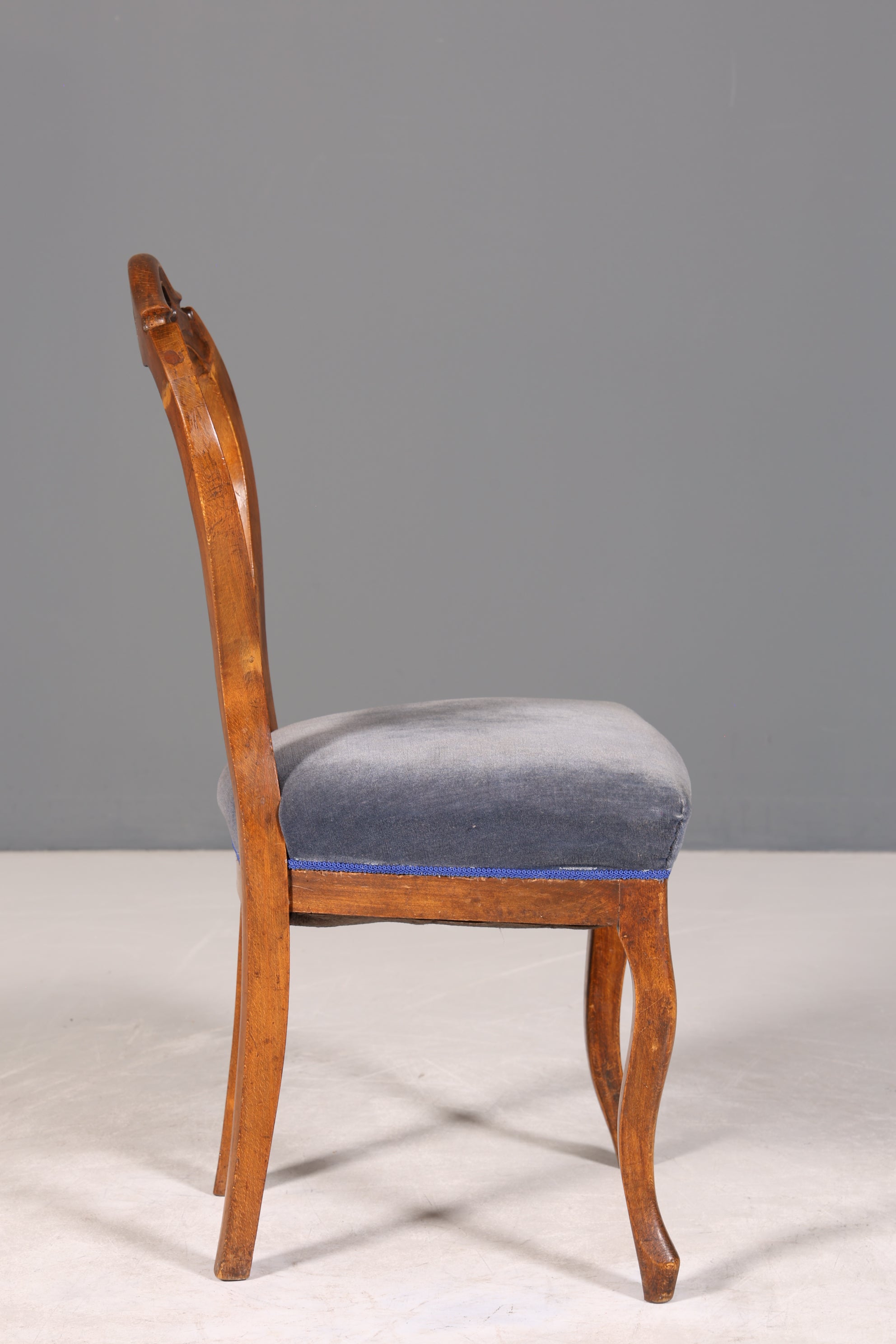 Traumhafter Louis Philippe um 1880 Biedermeier Stuhl Antik Sekretär Stuhl