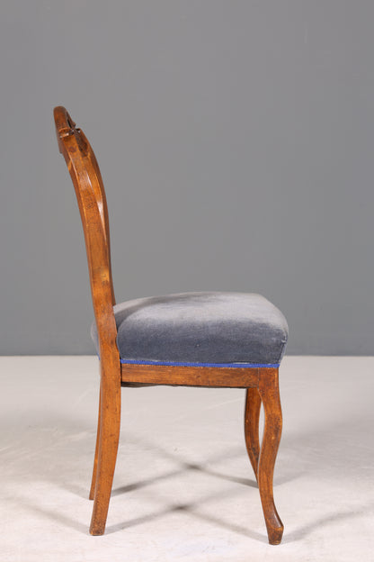 Traumhafter Louis Philippe um 1880 Biedermeier Stuhl Antik Sekretär Stuhl