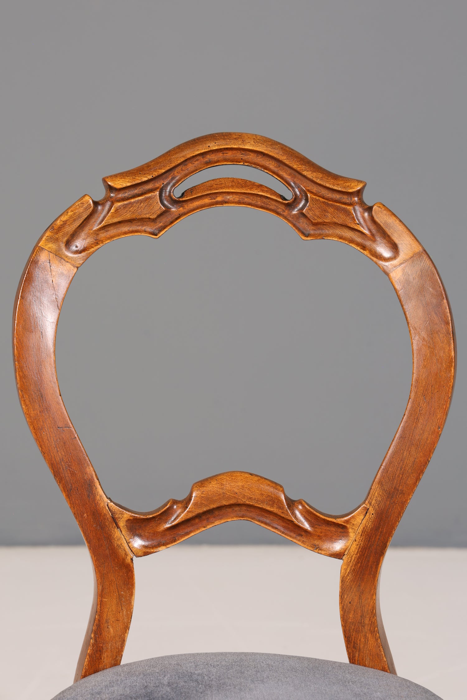 Traumhafter Louis Philippe um 1880 Biedermeier Stuhl Antik Sekretär Stuhl