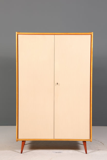 Wunderschöner Mid Century Kleiderschrank Vintage Schrank Retro Wäscheschrank
