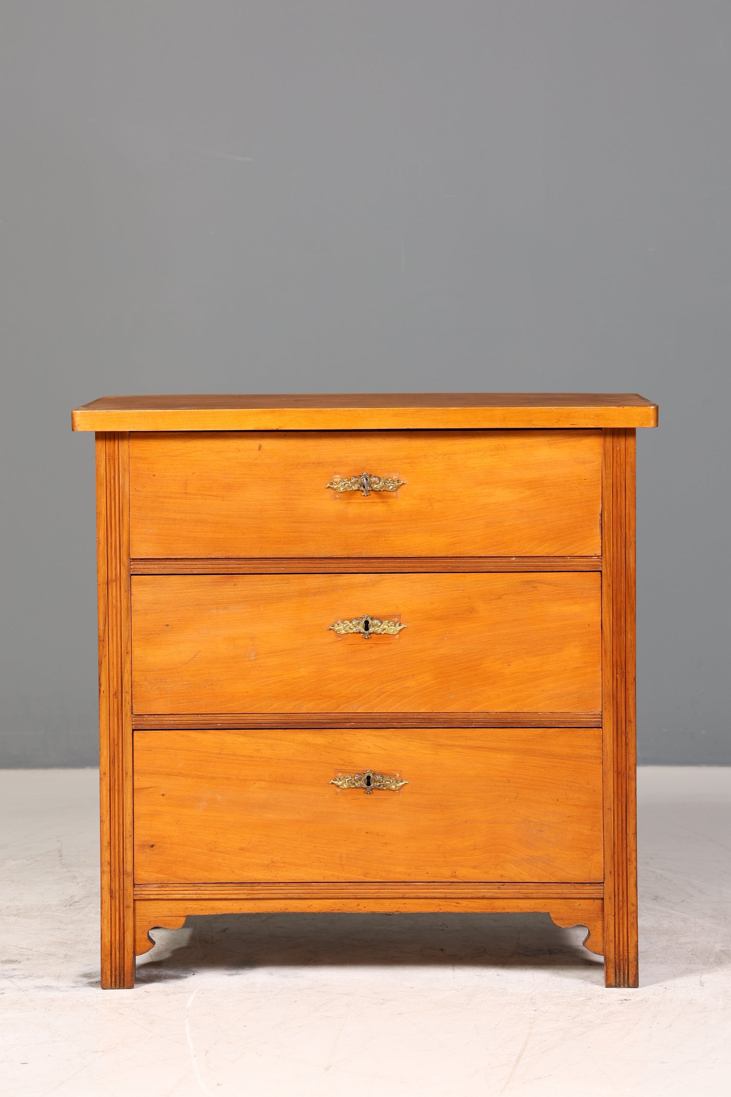 Wunderschöne Jugendstil Kommode Antik Schubladenkommode echt Holz Flurkommode