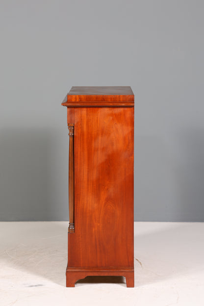Stilvoller Original Biedermeier Sekretär um 1860 Englisch Kommode Antik Bürokommode