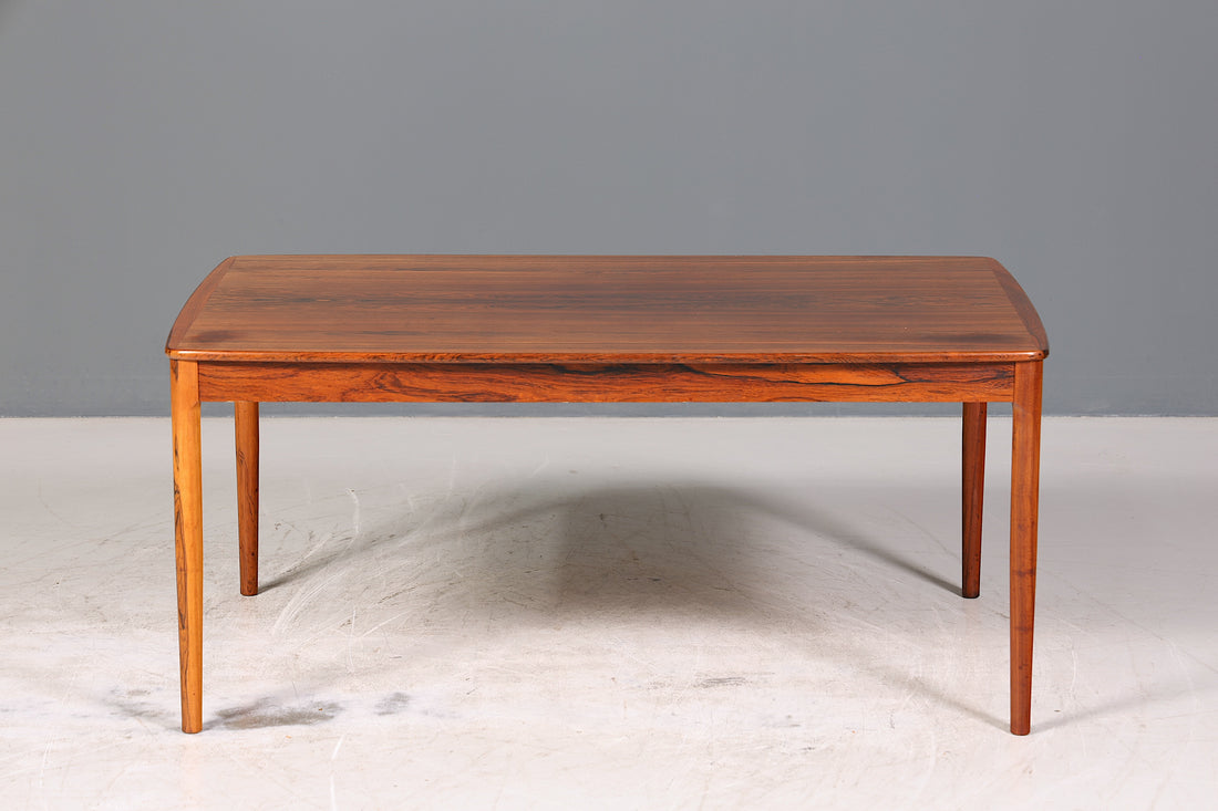 Schlichter Mid Century Tisch Retro Palisander Couchtisch Vintage Ablagetisch Beistelltisch