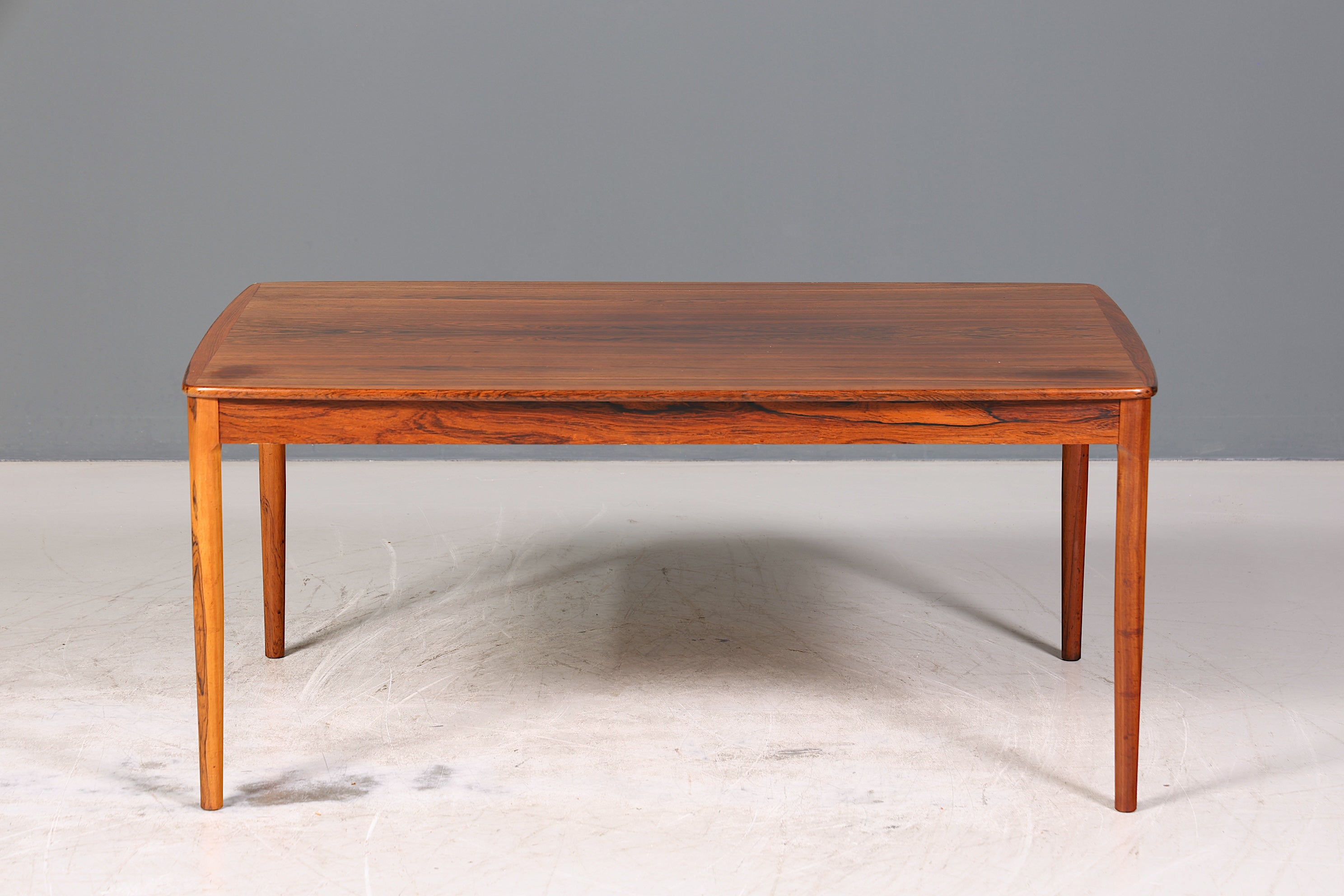 Schlichter Mid Century Tisch Retro Palisander Couchtisch Vintage Ablagetisch Beistelltisch
