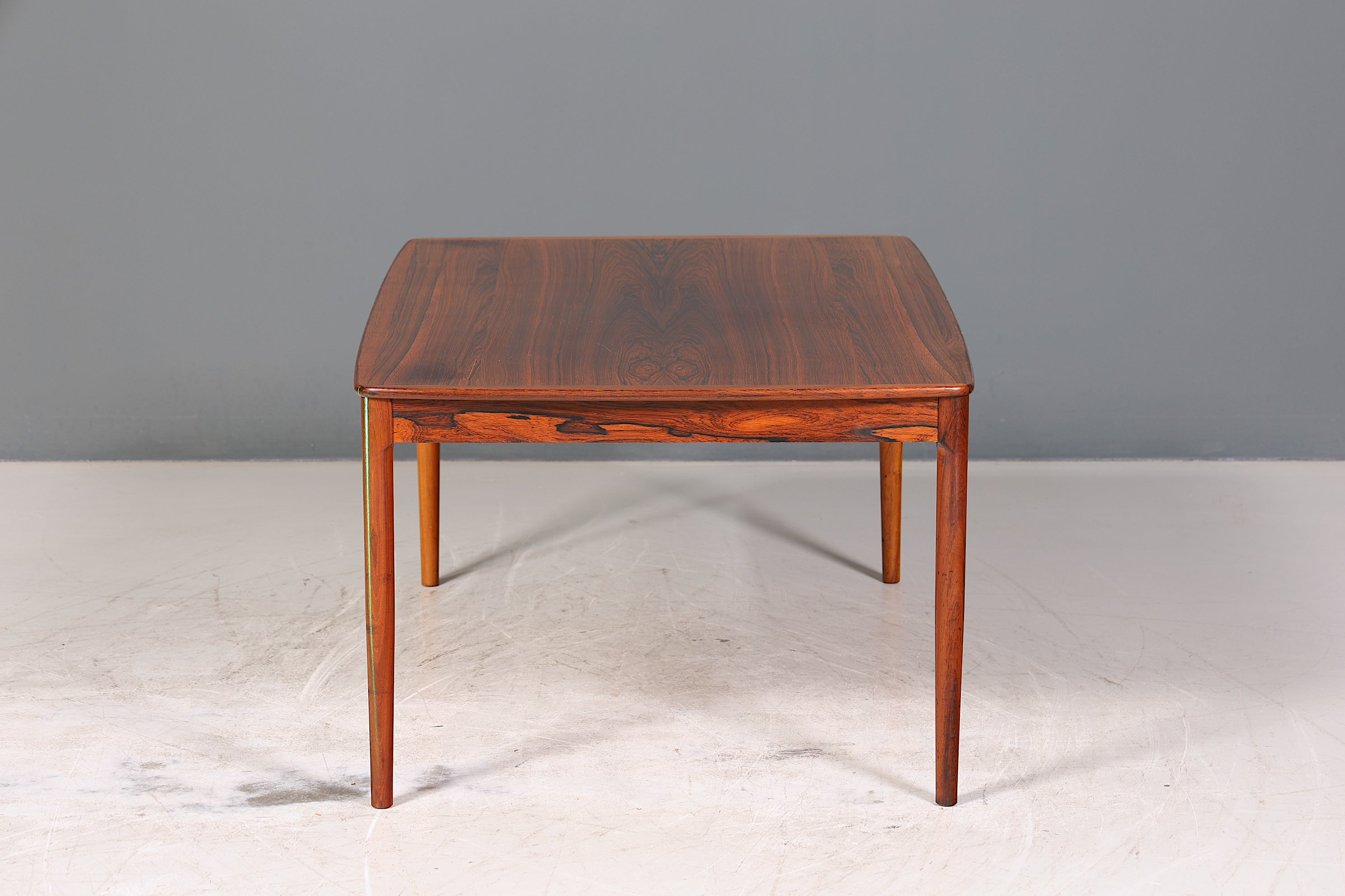 Schlichter Mid Century Tisch Retro Palisander Couchtisch Vintage Ablagetisch Beistelltisch