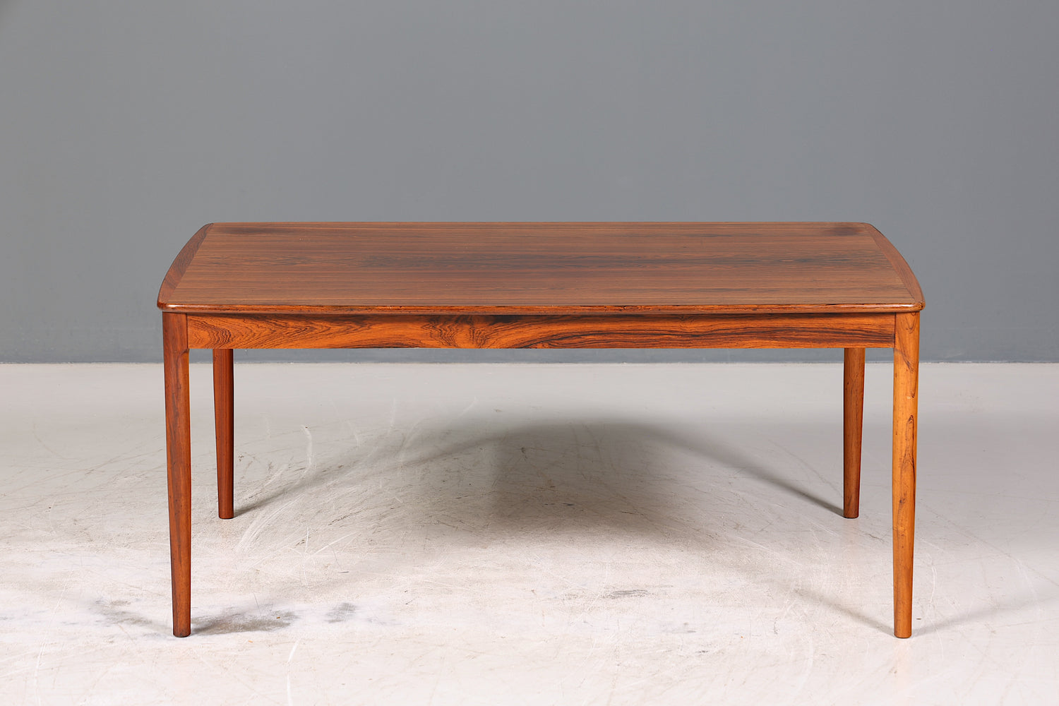 Schlichter Mid Century Tisch Retro Palisander Couchtisch Vintage Ablagetisch Beistelltisch