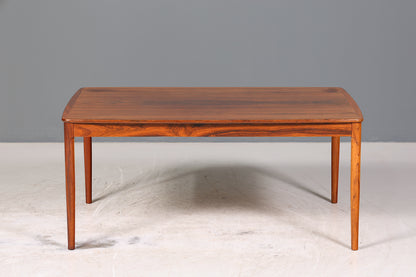 Schlichter Mid Century Tisch Retro Palisander Couchtisch Vintage Ablagetisch Beistelltisch