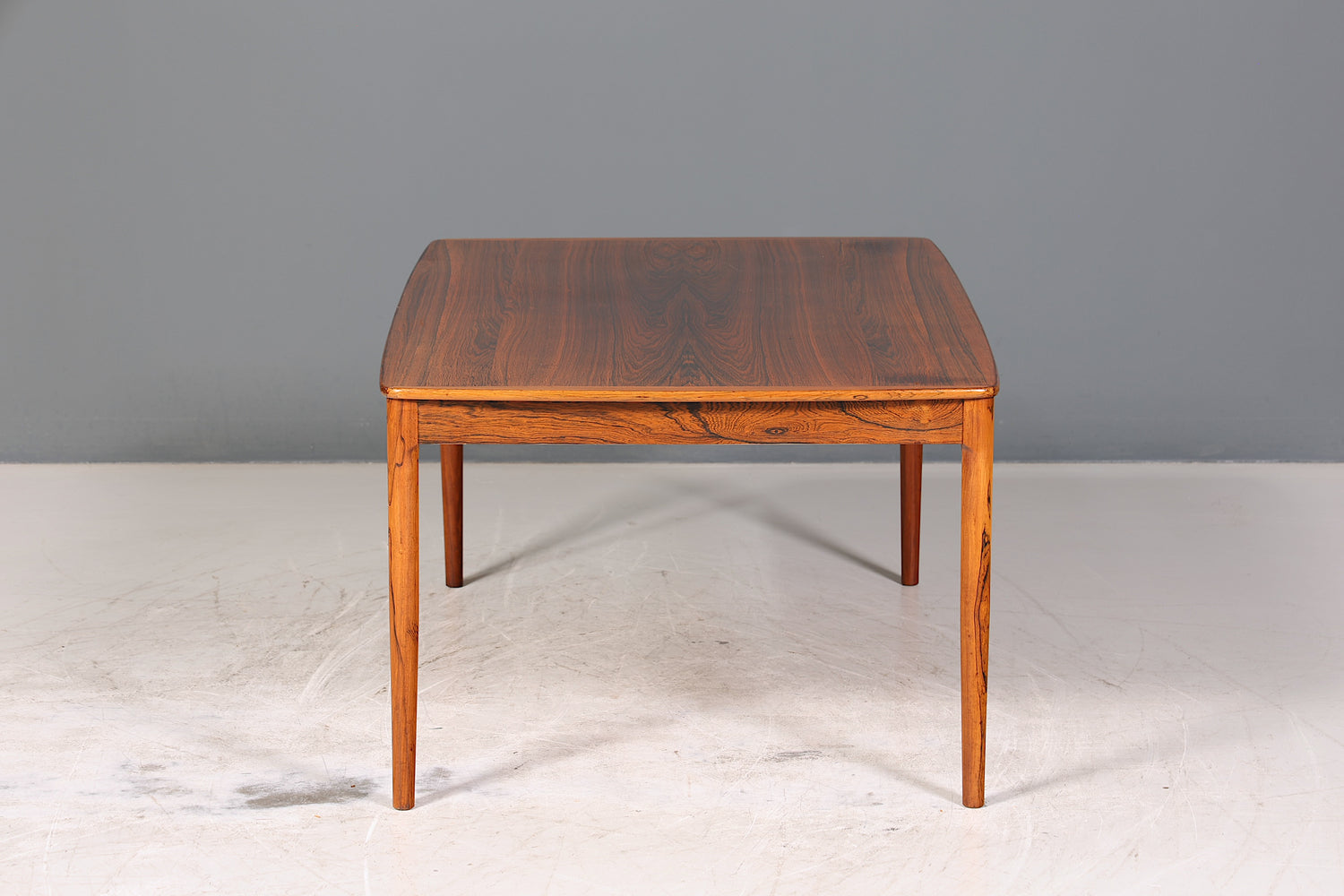 Schlichter Mid Century Tisch Retro Palisander Couchtisch Vintage Ablagetisch Beistelltisch