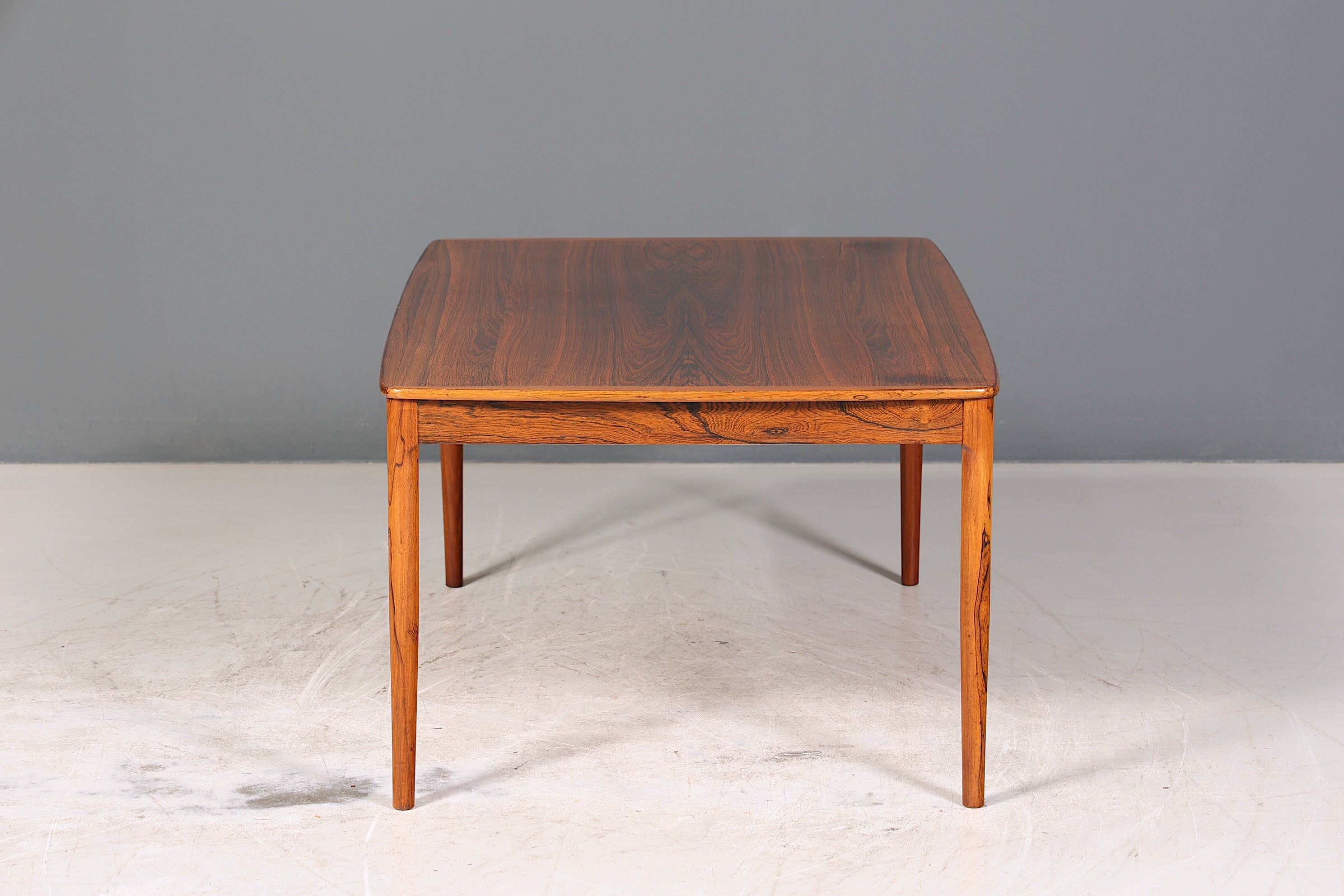 Schlichter Mid Century Tisch Retro Palisander Couchtisch Vintage Ablagetisch Beistelltisch