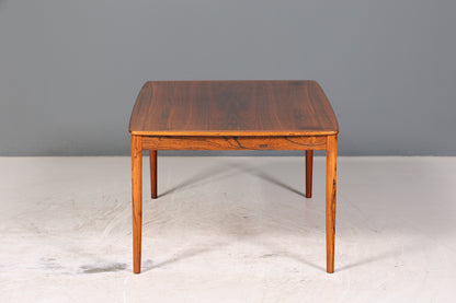 Schlichter Mid Century Tisch Retro Palisander Couchtisch Vintage Ablagetisch Beistelltisch