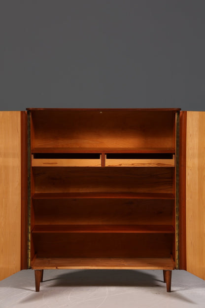 Beautiful Mid Century Cabinet Vintage Highboard Retro Laundry Cabinet Vertiko 60s Filing Cabinet