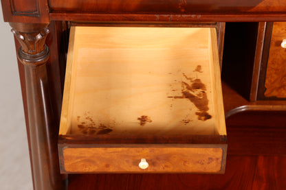 Stilvoller Original Biedermeier Sekretär um 1860 Englisch Kommode Antik Bürokommode
