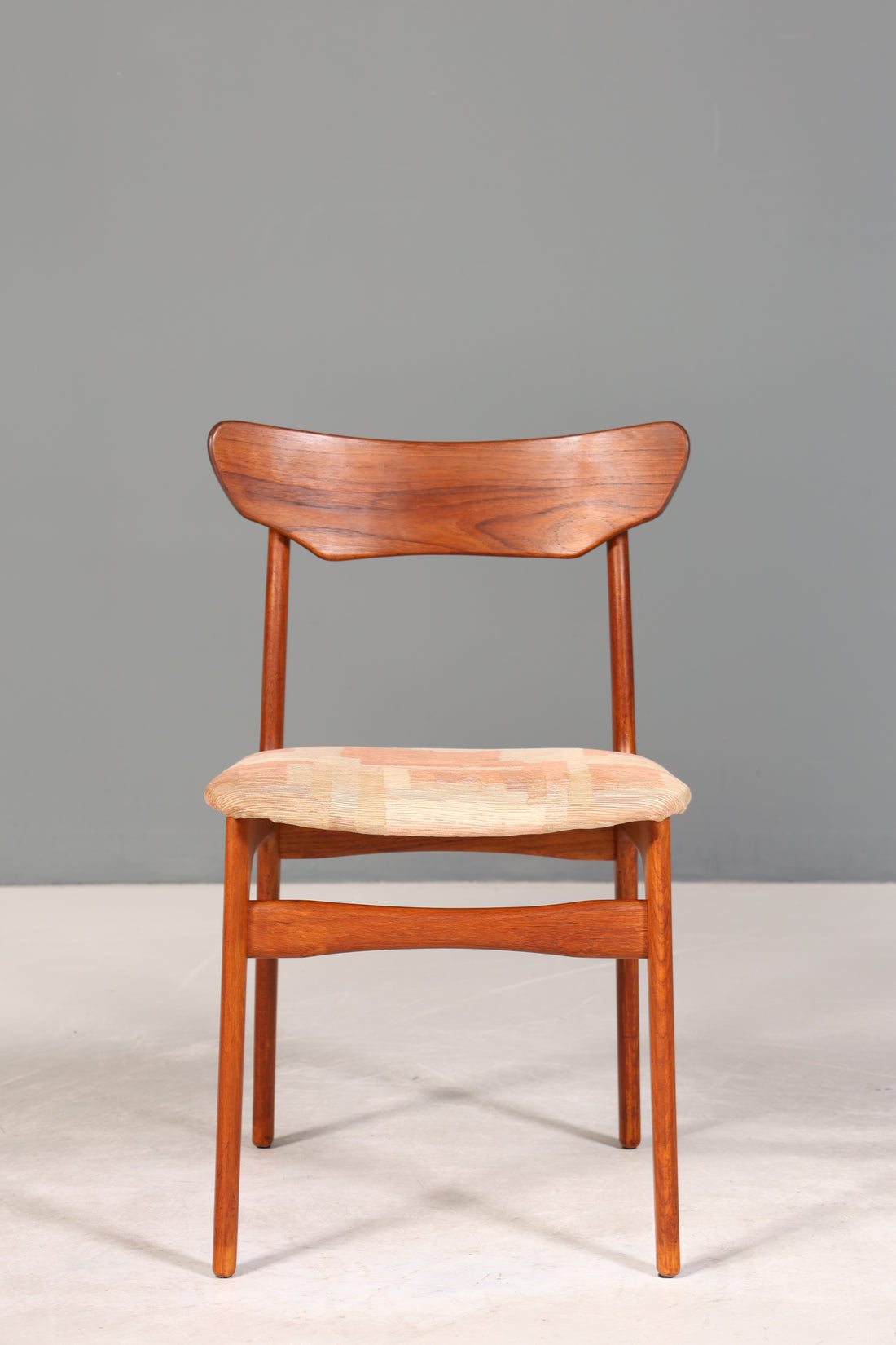Stilvoller Original &quot;Schiønning &amp; Elgaard&quot; Stuhl Mid Century Danish Teak Holz Esszimmer Stuhl Sekretär Stuhl 1 von 3