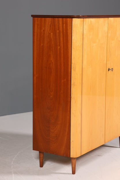 Beautiful Mid Century Cabinet Vintage Highboard Retro Laundry Cabinet Vertiko 60s Filing Cabinet