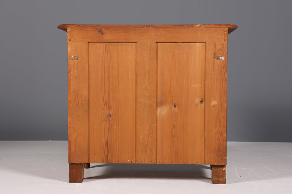 Edler Gründerzeit Schrank Nussbaum Sekretär Louis Philippe Kommode um 1880