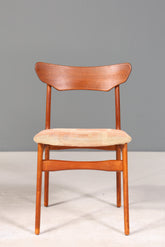 Stilvoller Original "Schiønning & Elgaard" Stuhl Mid Century Danish Teak Holz Esszimmer Stuhl Sekretär Stuhl 3 von 3