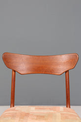 Stilvoller Original "Schiønning & Elgaard" Stuhl Mid Century Danish Teak Holz Esszimmer Stuhl Sekretär Stuhl 3 von 3