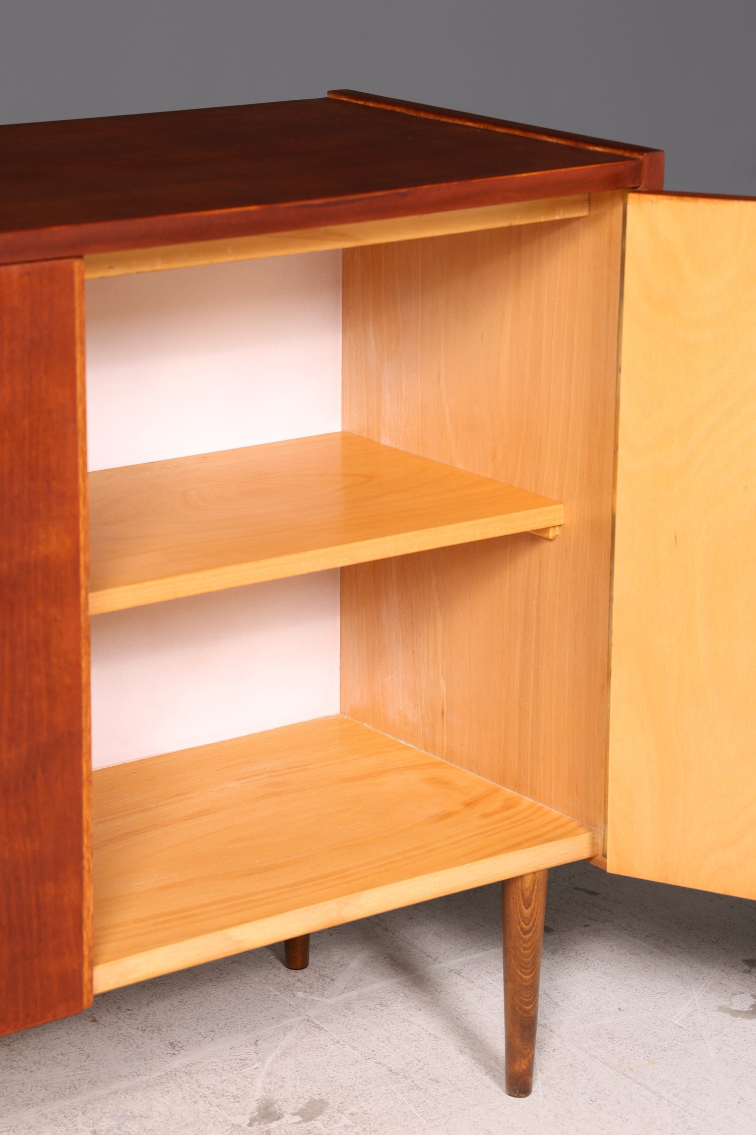 Wunderschöne Mid Century Kommode Vintage Schrank Retro Flur Kommode 60s Holz
