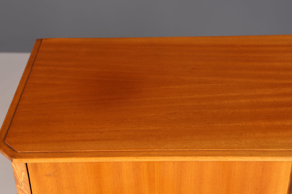Traumhafter Skandinavischer Schrank echt Holz Sideboard Mid Century Büro Kommode