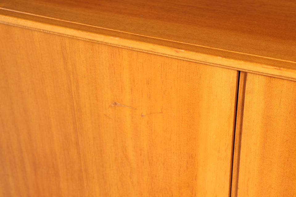 Traumhafter Skandinavischer Schrank echt Holz Sideboard Mid Century Büro Kommode