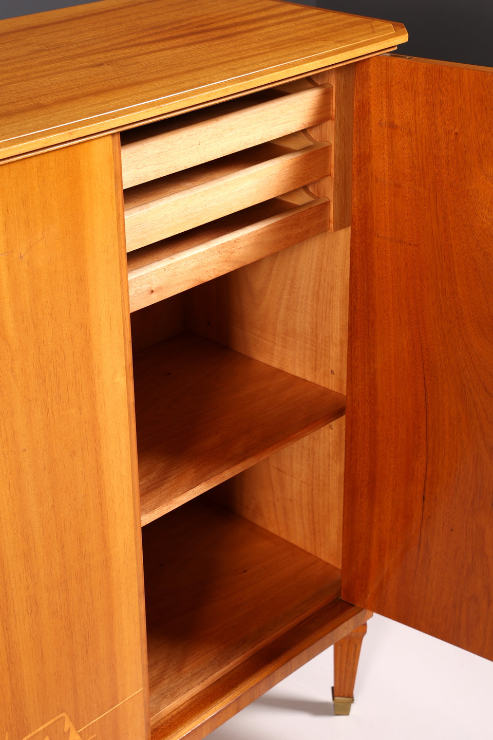 Traumhafter Skandinavischer Schrank echt Holz Sideboard Mid Century Büro Kommode