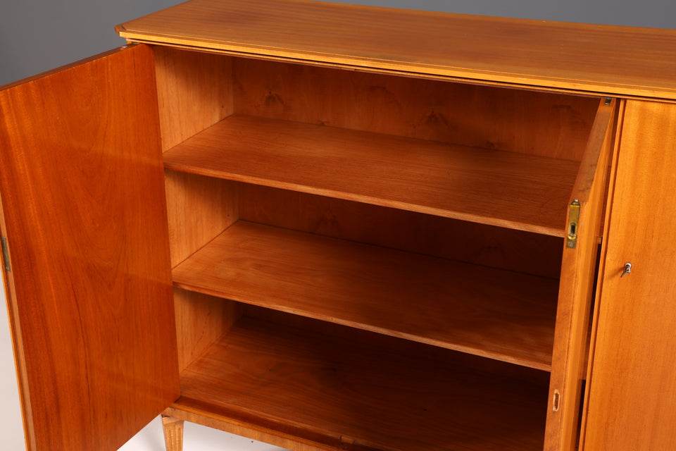 Traumhafter Skandinavischer Schrank echt Holz Sideboard Mid Century Büro Kommode