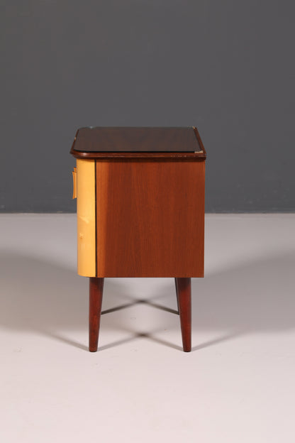 Wunderschöner Mid Century Nachttisch Kommode Beistelltisch Vintage Retro 60s Holz