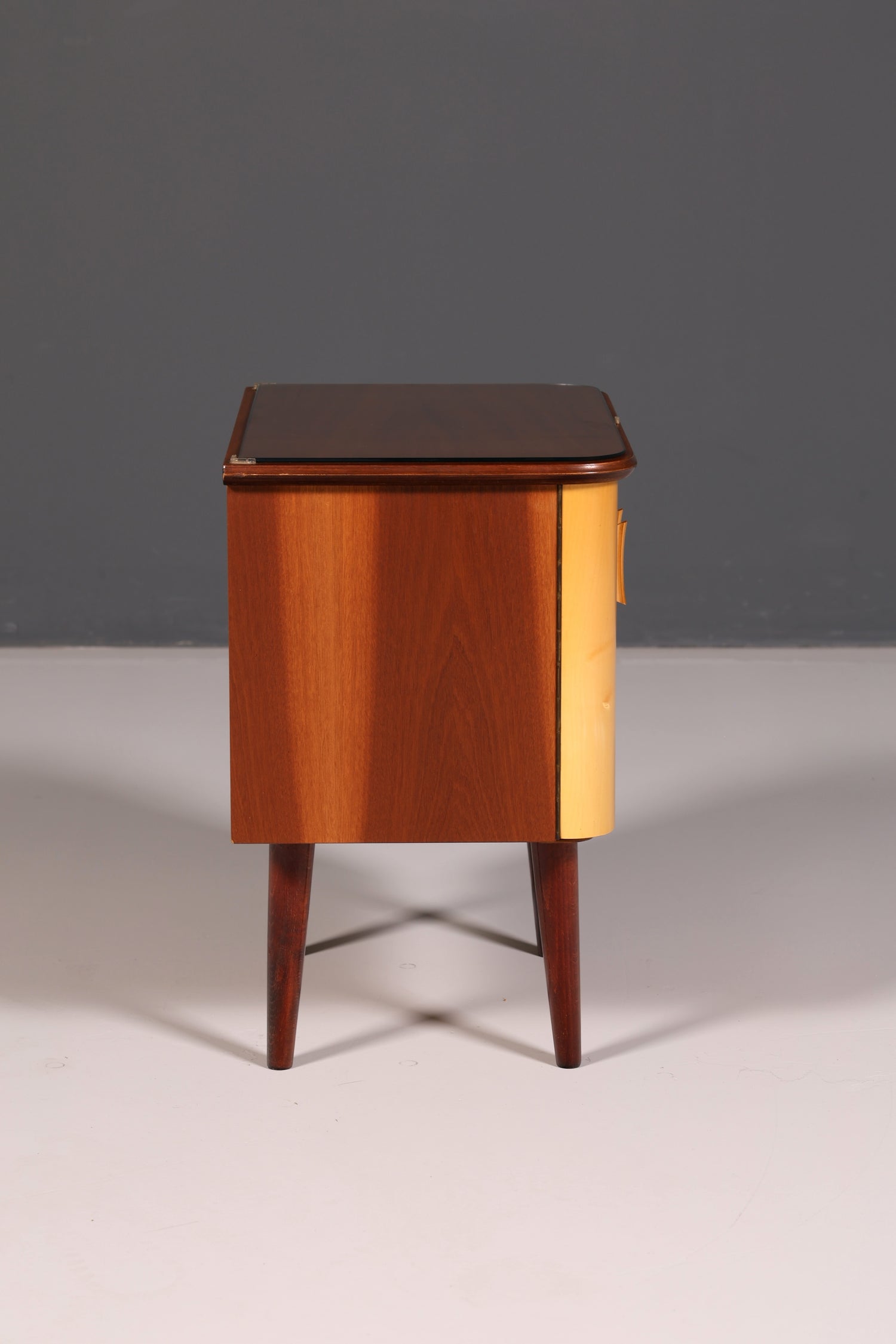 Wunderschöner Mid Century Nachttisch Kommode Beistelltisch Vintage Retro 60s Holz