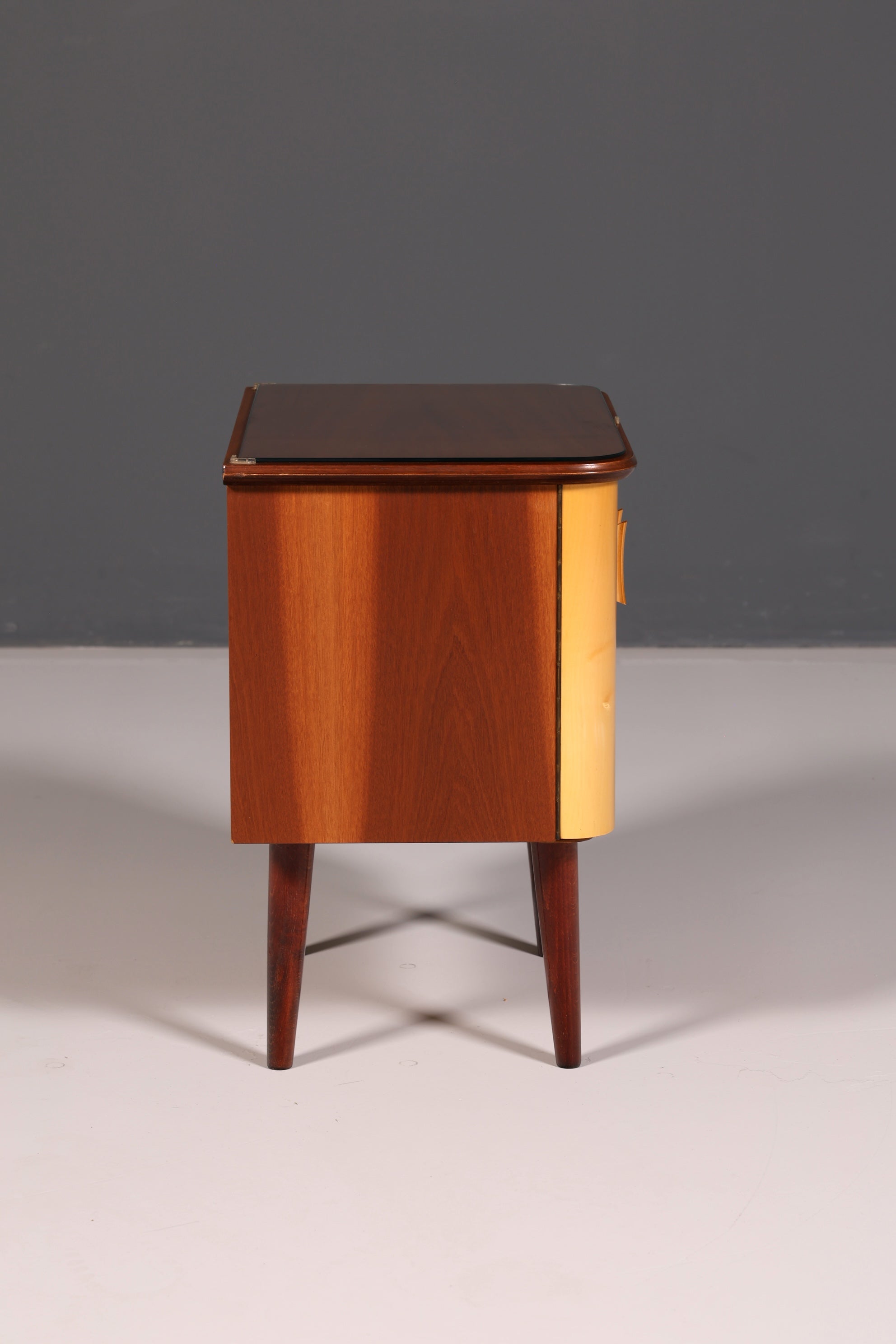 Wunderschöner Mid Century Nachttisch Kommode Beistelltisch Vintage Retro 60s Holz