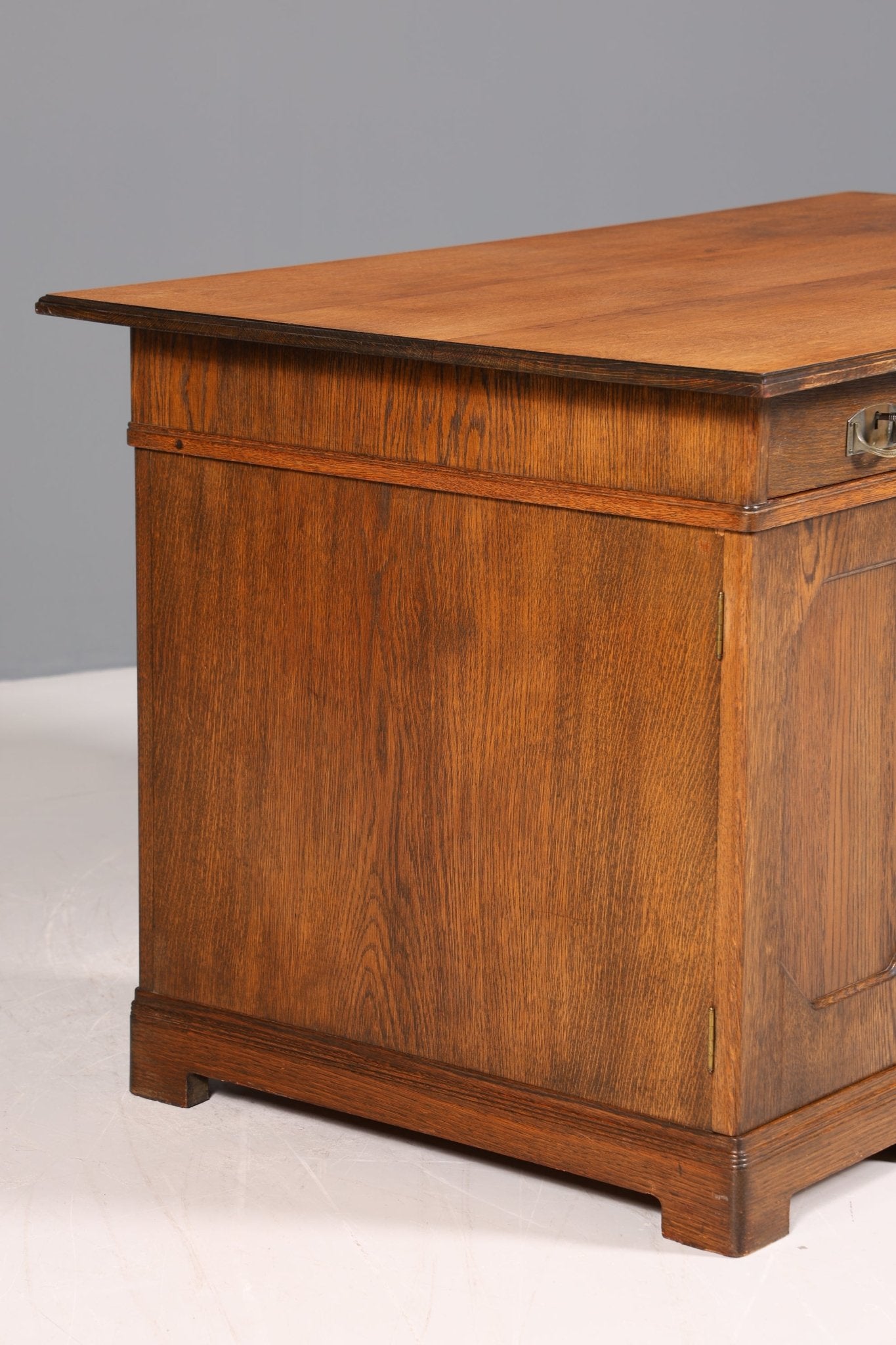 Beautiful Art Nouveau Desk Oak Wood Desk Antique Office Table Office Desk