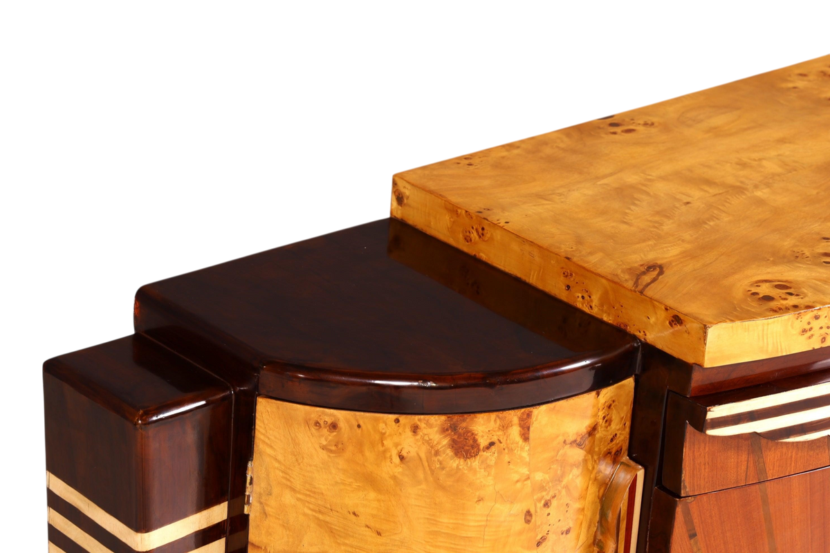 Wunderschönes Art Deco Design Sideboard Wandkonsole Antik Stil Buffet Kommode Schrank