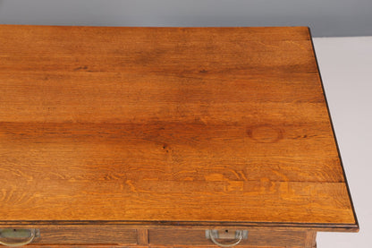 Beautiful Art Nouveau Desk Oak Wood Desk Antique Office Table Office Desk