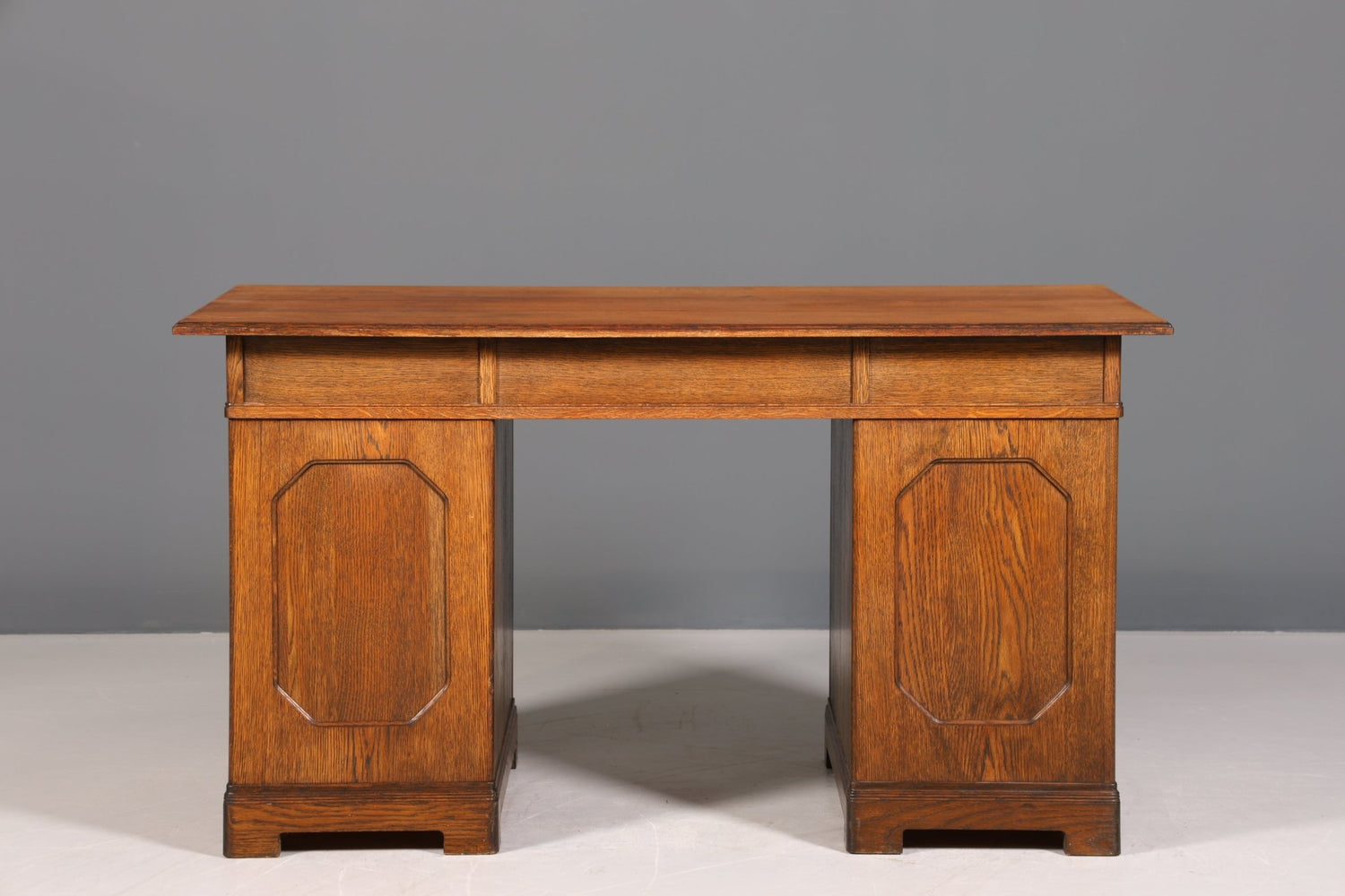 Beautiful Art Nouveau Desk Oak Wood Desk Antique Office Table Office Desk
