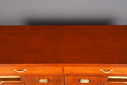 Beeindruckende XXL Mid Century Kommode Vintage Bauhaus Apotheker Schrank Retro Schubladenkommode