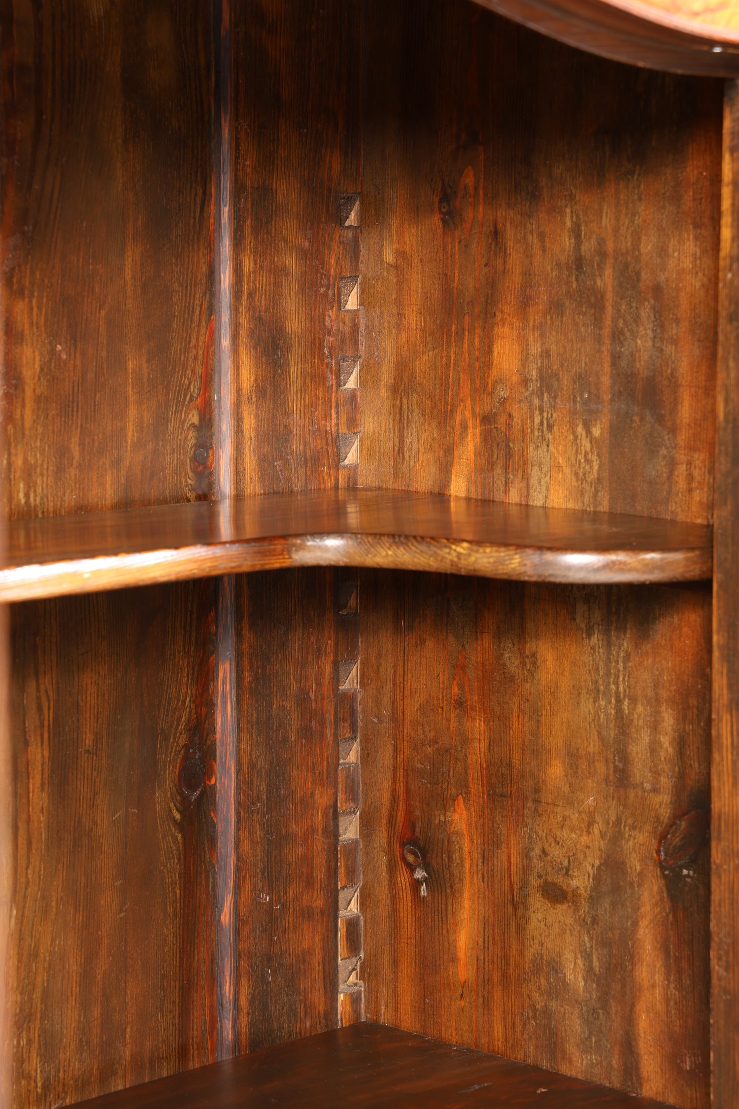 Traumhafte Louis Philippe Vitrine Antik Biedermeier Schrank echt Holz um 1880 Geschirrschrank