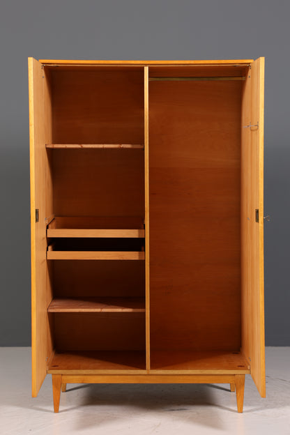 Traumhafter Mid Century Kleiderschrank Vintage Schrank Retro Wäscheschrank