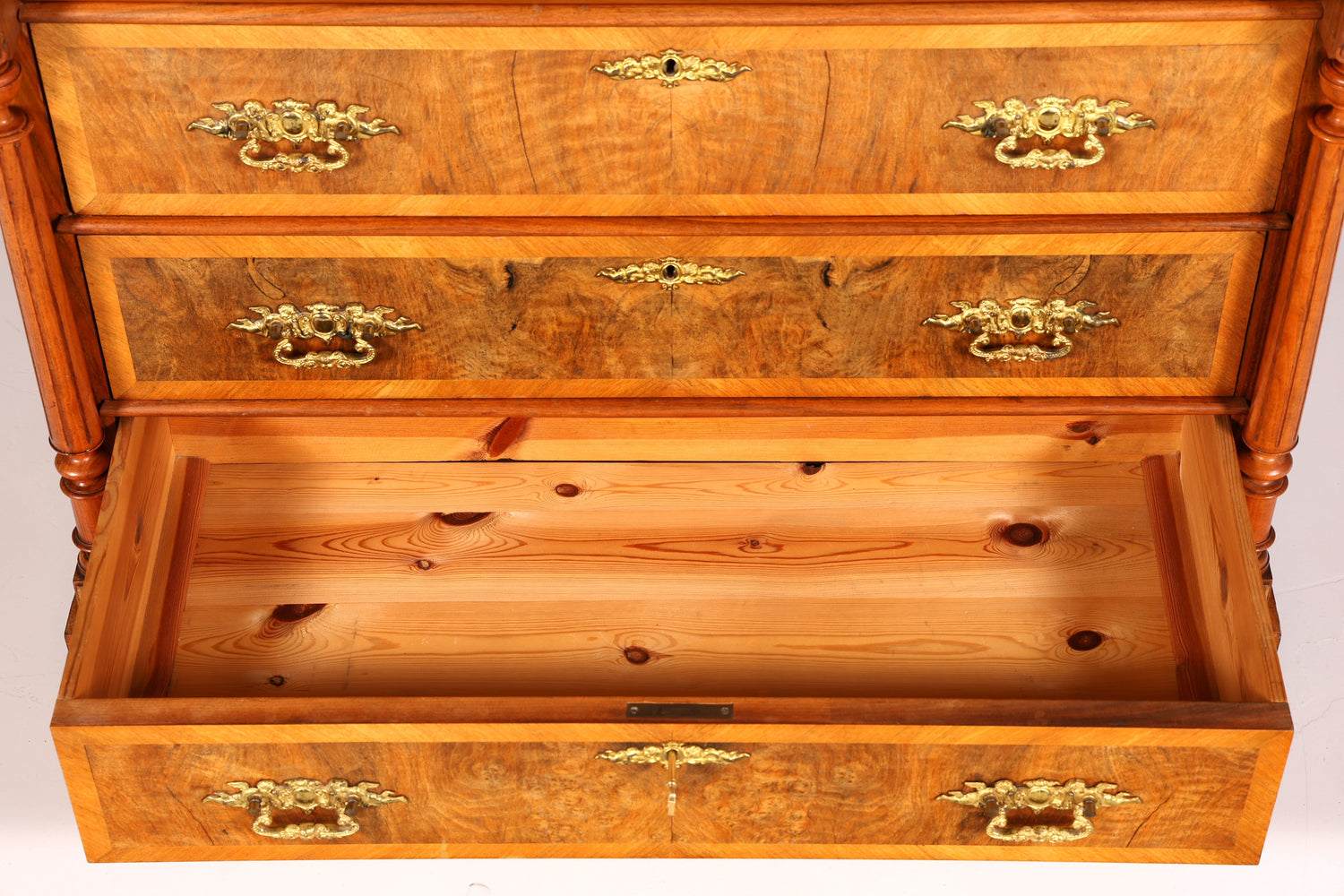 Wunderschöne Gründerzeit Kommode Jugendstil Antik Sideboard Schubladenkommode Wäschekommode Massivholz