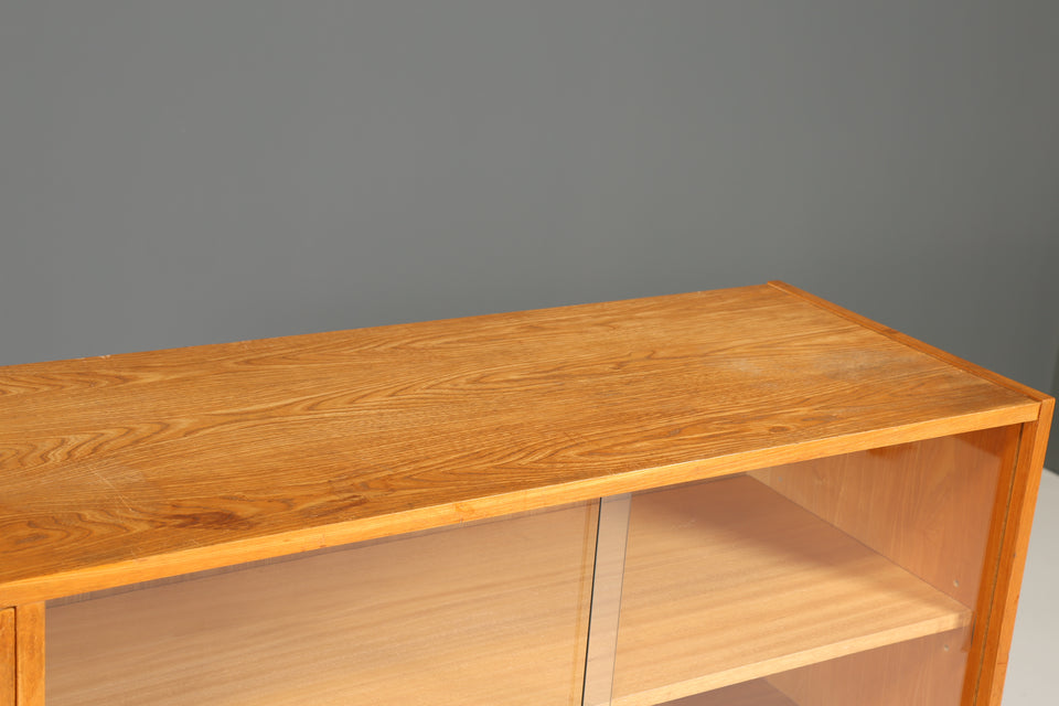 Original Hellerau Mid Century Vitrine Schrank Franz Ehrlich 602 Kommode Bücherregal