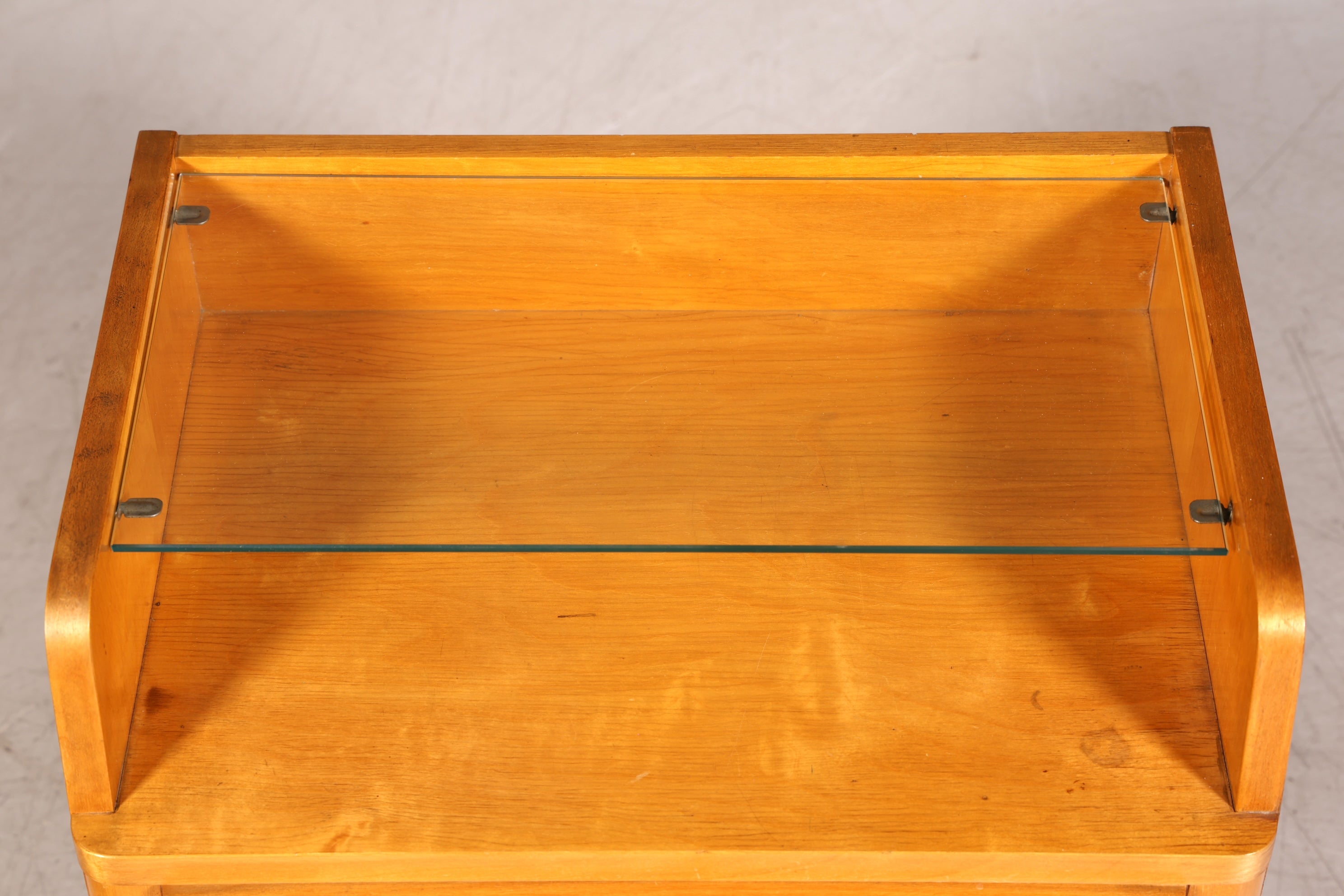 Original Hellerau Kommode Franz Ehrlich Mid Century Klappschränkchen Nachttisch