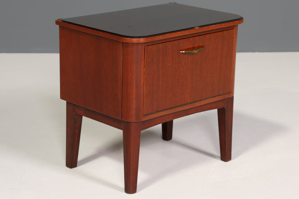 Wunderschöne Mid Century Kommode Retro Nachttisch 1 von 2