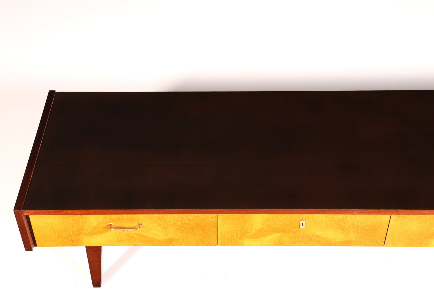 Wunderschönes Mid Century Lowboard Sideboard TV Kommode Longboard Schrank Vintage 60s Holz