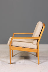 Wunderschöner Original Dyrlund Sessel Mid Century Armlehnsessel echt Holz Lounge Chair